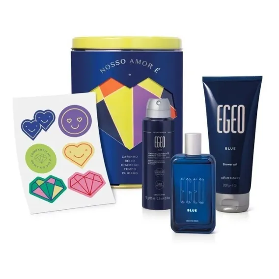 Kit Presente Dia Dos Namorados Egeo Blue - O Boticário Foto 1