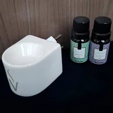 Kit Presente Difusor Aromatizador Porcelana Via Aroma Foto mini 3