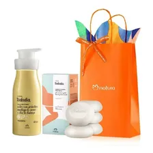Kit Presente Natura - Creme Hidratante Tododia + Sabonete Fragrância Macadâmia Foto mini 1