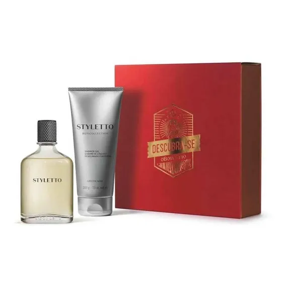 Kit Presente Pais Boticollection Styletto - O Boticário Foto 1