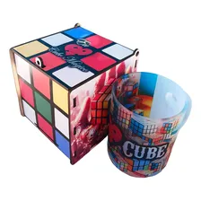 Kit Presente Para Amantes Cubo Mágico + Cubo Mágico Presente Foto  mini 1
