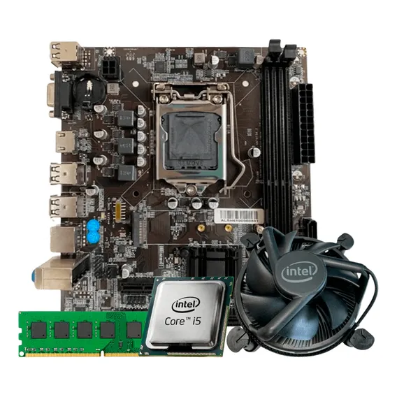 Kit Processador I5 2400 + Placa Mae H61 1155 + Ram 16gb Ddr3 Foto 1