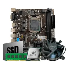 Kit Processador I5 2400 Placa Mae H61 + Ram 8gb + Ssd 240gb Foto  mini 1