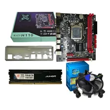 Kit Processador I5 7500 e Placa Mãe H110m 1151 e 16gb Ddr4 Cor Preto Intel Foto mini 1