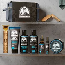 Kit Produtos Barba Óleo Shampoo Condicionador Balm Cera Foto mini  2