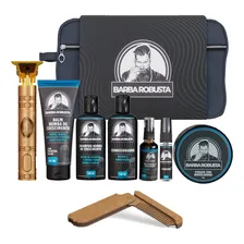 Kit Produtos Barba Óleo Shampoo Condicionador Balm Cera Foto  mini 1