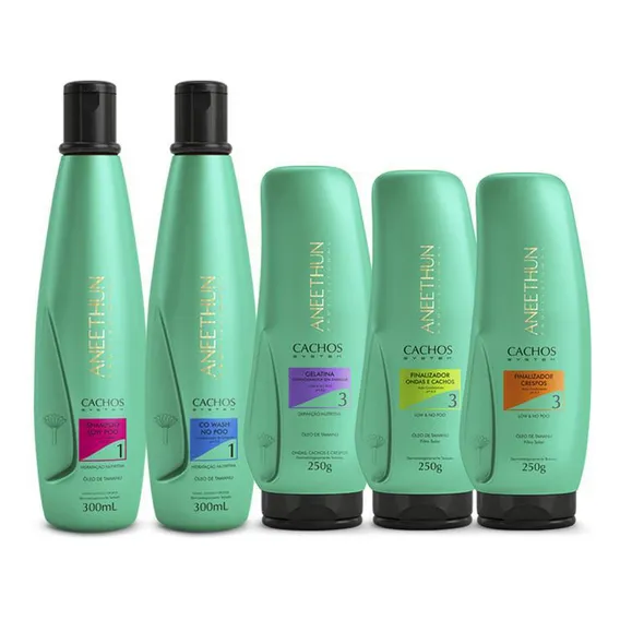 Kit Profissional Cachos System Aneethun Foto 1
