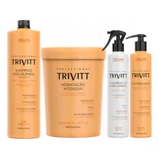 Kit Profissional Trivitt Cauterização Reconstrução Hidratação Itallian Hairtech Foto mini  2