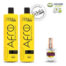 Kit Progressiva Afro Rofer Alisa Crespos Afros 100% + Foto mini 1