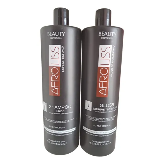Kit Progressiva Afroliss Beauty 2x1l Foto 1