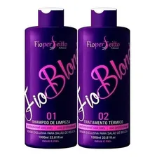 Kit Progressiva Blond Cabelos Loiros Profissional 1l Foto  mini 1