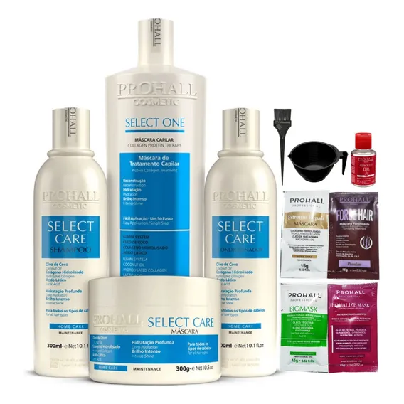 Kit Prohall Select One + Kit Manutenção Select Care Foto 1