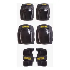 Kit Proteção Infantil + Capacete Skate Patins Bike Semipro Foto mini 4