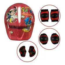 Kit Proteção Infantil Vermelho Foto mini 1