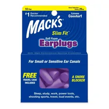 Kit Protetor Auricular Espuma Macks Dreamgirl + Slim Fit Cor Rosa Foto mini 2