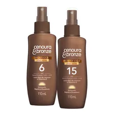 Kit Protetor Solar 15fps + Bronzeador 6fps Cenoura E Bronze Foto mini 1