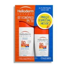 Kit Protetor Solar Helioderm Suncare Fps 50 200ml + 120ml Foto mini 1