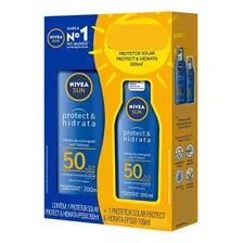 Kit Protetor Solar Nivea Protect Fps 50 200ml + Fps 50 100ml Foto mini 1