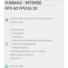 Kit Protetor Solar Sunmax Intense Fps60 + Sensitive Sunmax Foto mini 3
