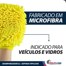 Kit Pulverizador Snow Foam Manual 2 Litros + Luva Microfibra Foto mini 4