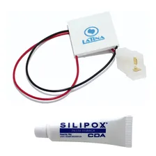 Kit Purificador Pastilha Placa Peltier 12v + Pasta Térmica Foto mini 1