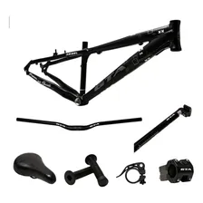 Kit Quadro Bike Gta Rebel Aro 26 Freeride Alumínio Cor Preto Tamanho Del Quadro Único Foto  mini 1
