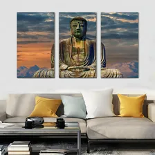 Kit Quadro Decorativo Buda Foto mini 1
