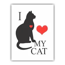 Kit Quadro Decorativo Para Quarto Sala Trio Gatos Gatinhos Gato Foto mini  3