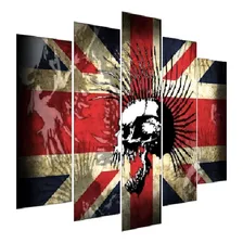 Kit Quadro Decorativo Sala E Quarto Bandeira Reino Unido Foto  mini 1