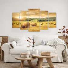 Kit Quadros Decorativos Campo Foto  mini 1