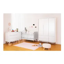 Kit Quarto Infantil Theo - Ber莽o + C么moda 3 Gavetas E 1 Port Foto mini 1