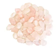 Kit Quartzo Rosa Cristais Naturais Amor Pequena Pedras 100g Foto mini 1