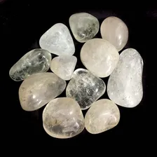Kit Quartzo Transparente Cristal Pedras Natural Médio 100g Foto mini 2