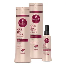 Kit Queratina Haskell Shampoo E Condicionador + Finalizador Foto mini 1