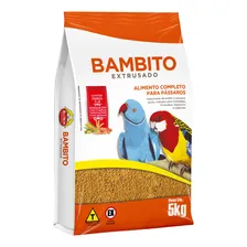 Kit Ração Nativos 5kg + Bambito Extrusado 5kg Ring Neck Foto mini  2