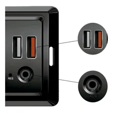 Kit Rádio Automotivo Mp3 Bt Controle + 2 Alto Falantes 6 Pol Foto mini 3