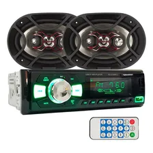 Kit Rádio Roadstar Rs2724br 24v + Alto Falante 6x9 Bravox Foto mini 1