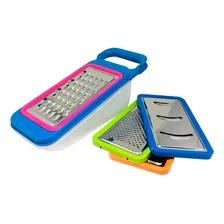 Kit Ralador Fatiador Multiuso 4 Lâminas 7 Peças Kehome Foto  mini 1