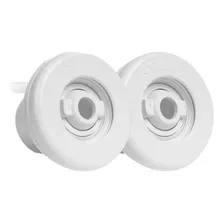 Kit Ralo Duplo Vinil Anti-hair Para Piscina - Stylus Cor Branco Foto mini 3