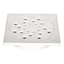 Kit Ralo Grelha Com Fecho E Porta Grelha 15x15cm Branco Foto mini 1