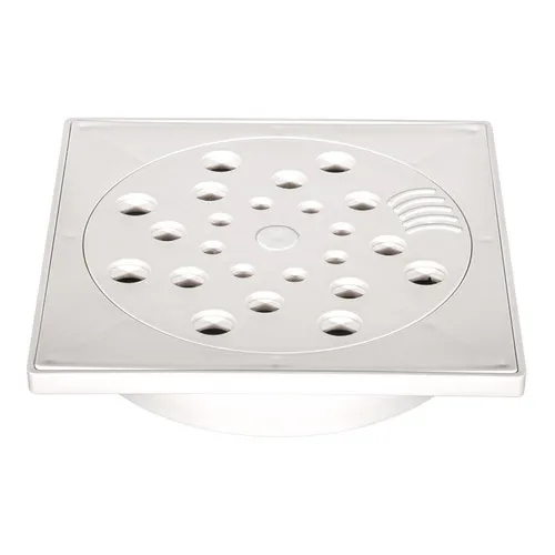 Kit Ralo Grelha Com Fecho E Porta Grelha 15x15cm Branco Foto 1