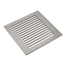 Kit Ralo Tampa Inox 304 + Base 10x10 Cm Oblong Polido Foto mini  3