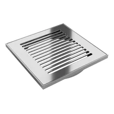 Kit Ralo Tampa Inox 304 + Base 10x10 Cm Oblong Polido Foto  mini 1