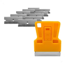 Kit Raspador Ratinho Plastico Com 10 Laminas Para Insulfilm Foto mini 1