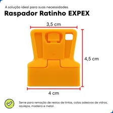 Kit Raspador Ratinho Plastico Com 10 Laminas Para Insulfilm Foto mini  2