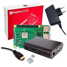 Kit Raspberry Pi 3 B Case Dissipadores Fonte Hdmi 32gb Foto mini 1