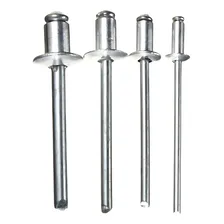 Kit Rebite Pop Repuxo Aluminio 4 Medidas 60 Peças Foto mini 4