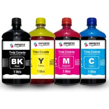 Kit Recarga 4 Litro Compatível Hp Impress Ink Tank 416 Foto  mini 1