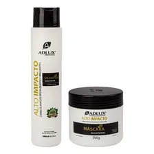 Kit Reconstrutor Alto Impacto Shampoo+ Mascara Adlux 12x S/j Foto  mini 1