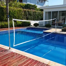 Kit Rede De V么lei Biribol De Piscina 3 Metros Foto mini 4